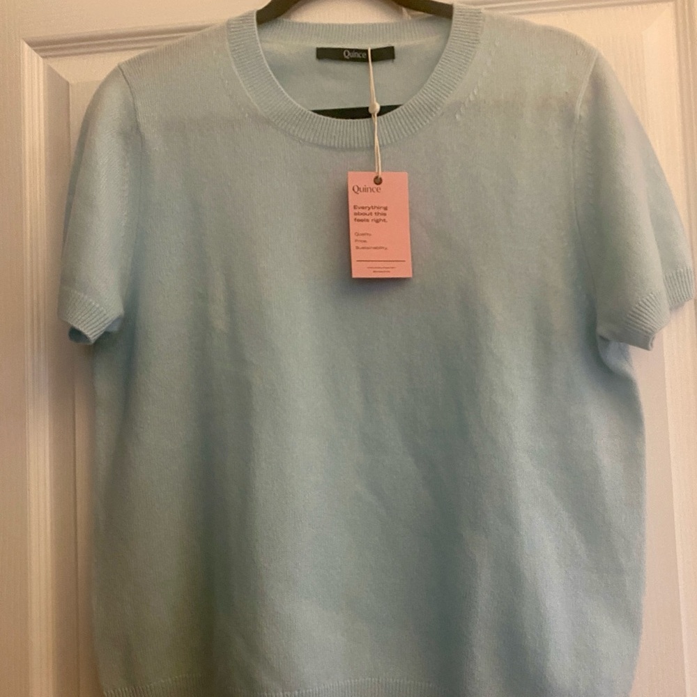 Quince Cashmere Tee